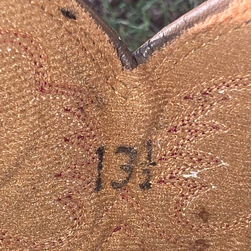 Ariat Fatbaby Heritage Brown Leather Western Boots Square Toe Red Stitching